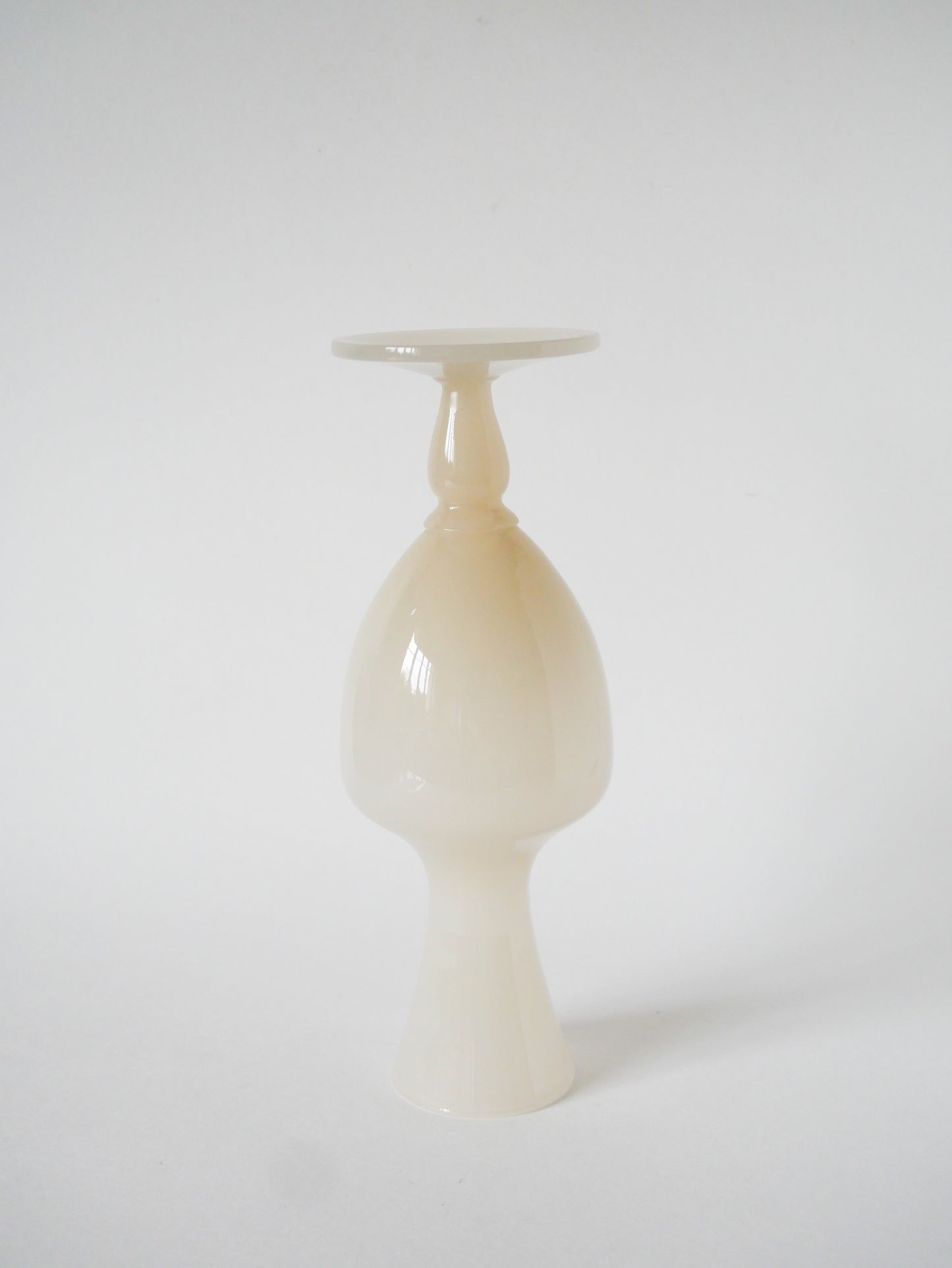 Grand vase en opaline, Rose Pâle, 1960