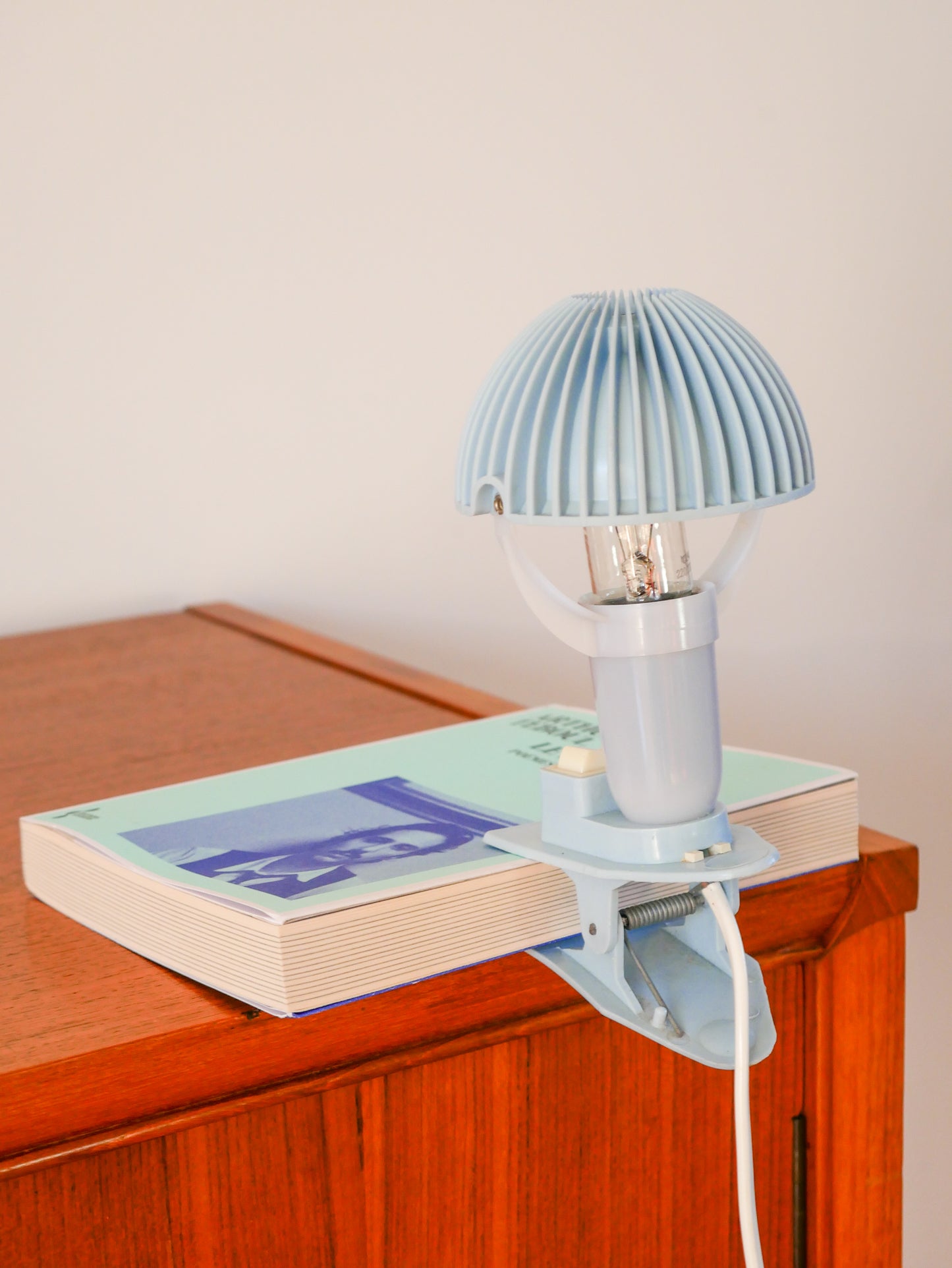 Lampe à clipser Salam, Baby Blue, 1970