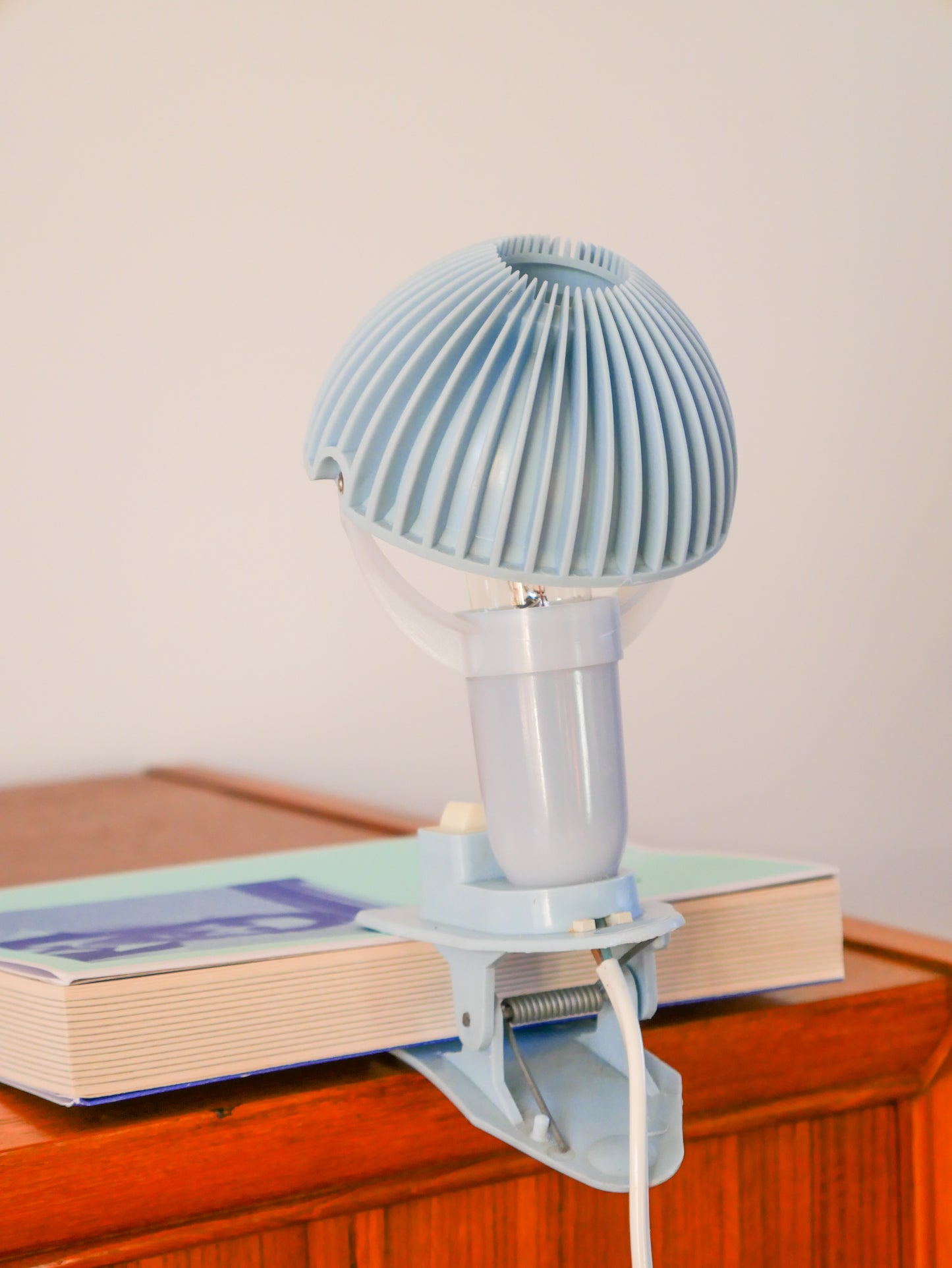 Lampe à clipser Salam, Baby Blue, 1970