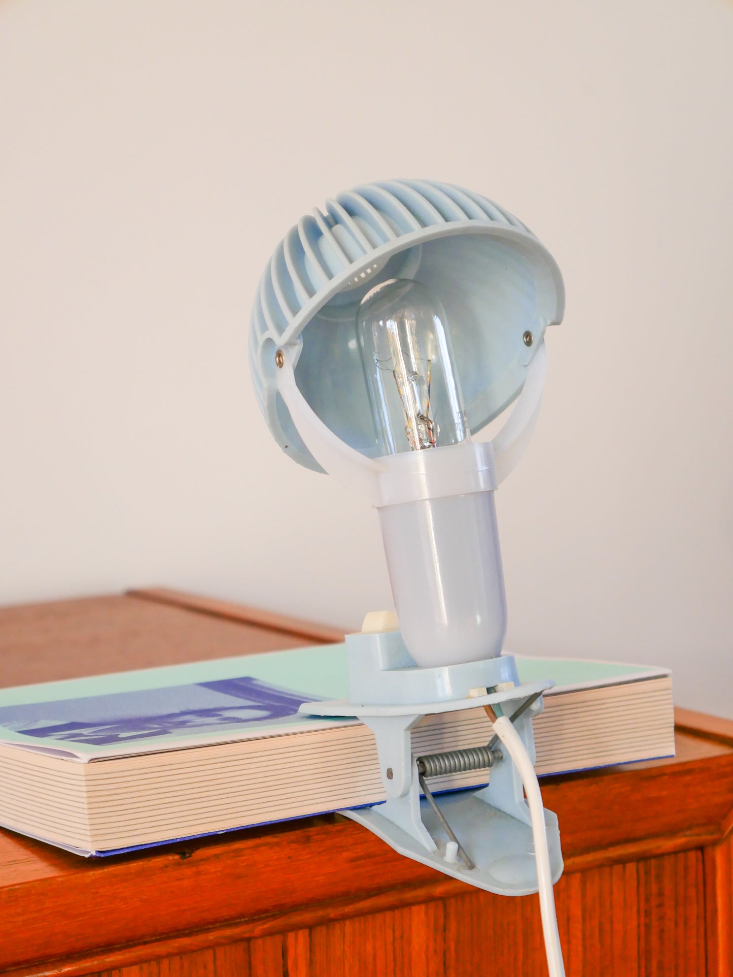 Lampe à clipser Salam, Baby Blue, 1970