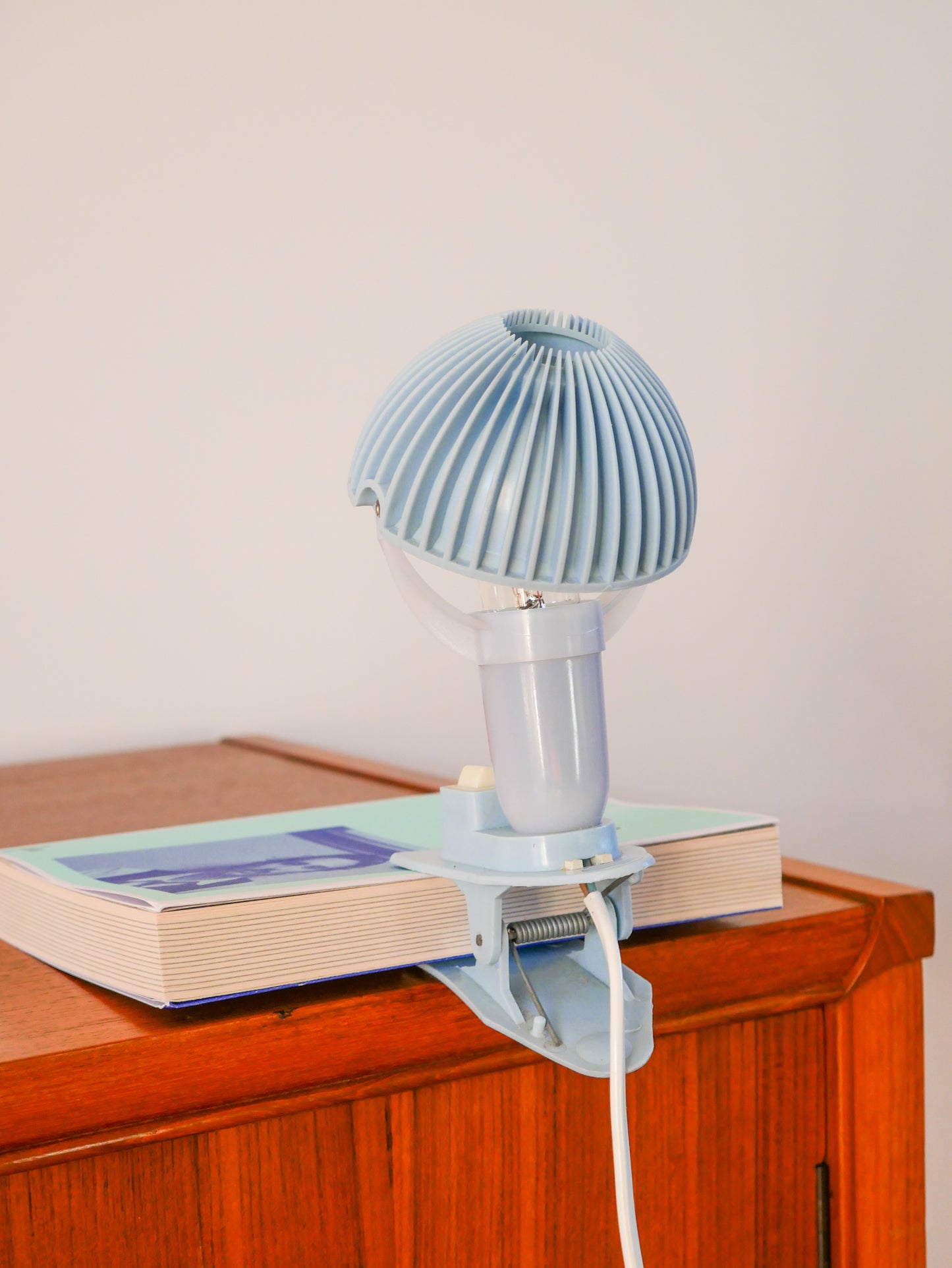 Lampe à clipser Salam, Baby Blue, 1970