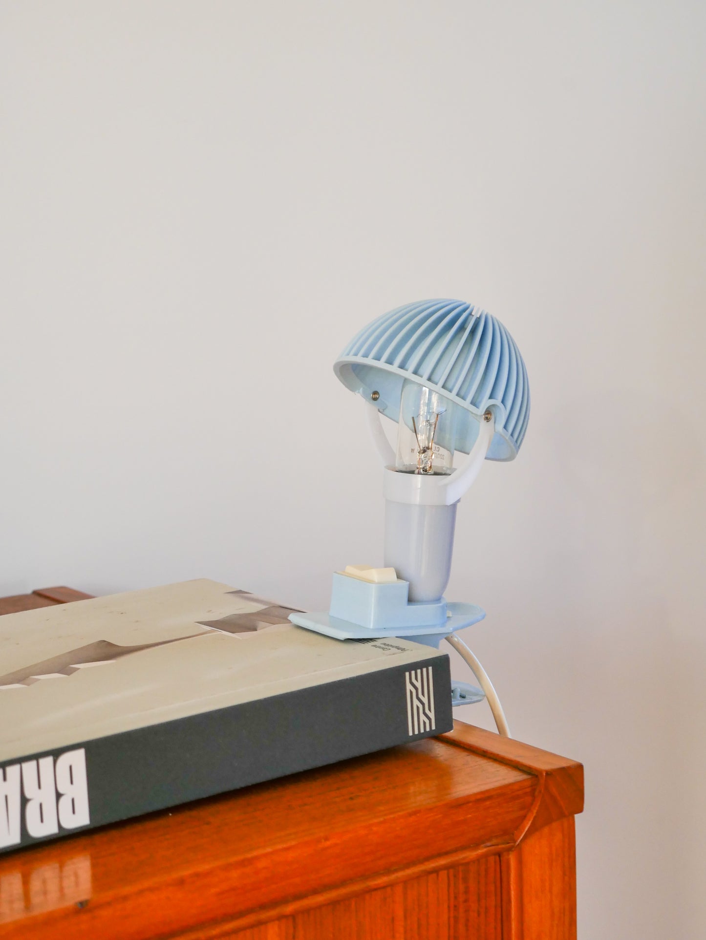 Lampe à clipser Salam, Baby Blue, 1970