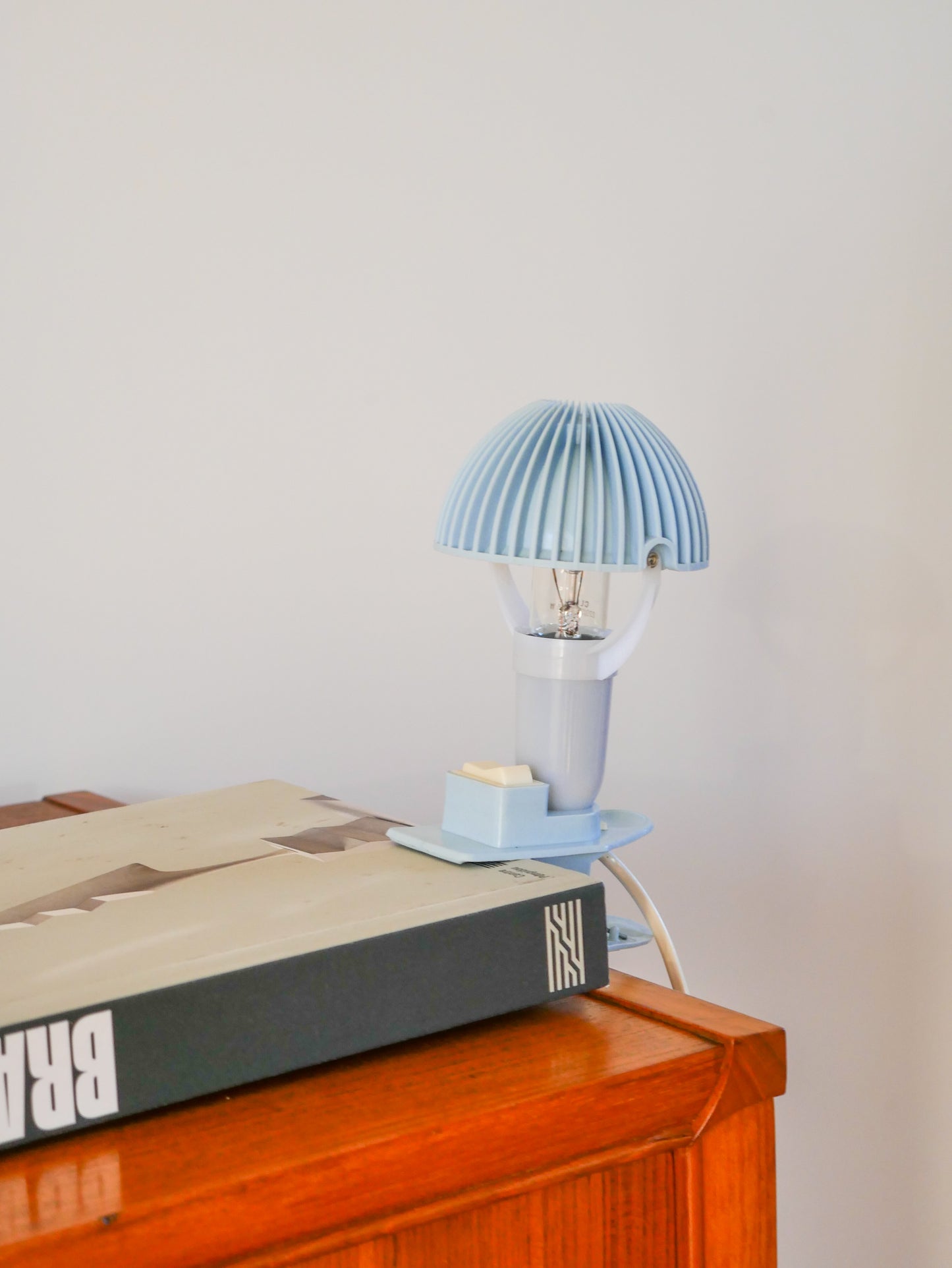 Lampe à clipser Salam, Baby Blue, 1970