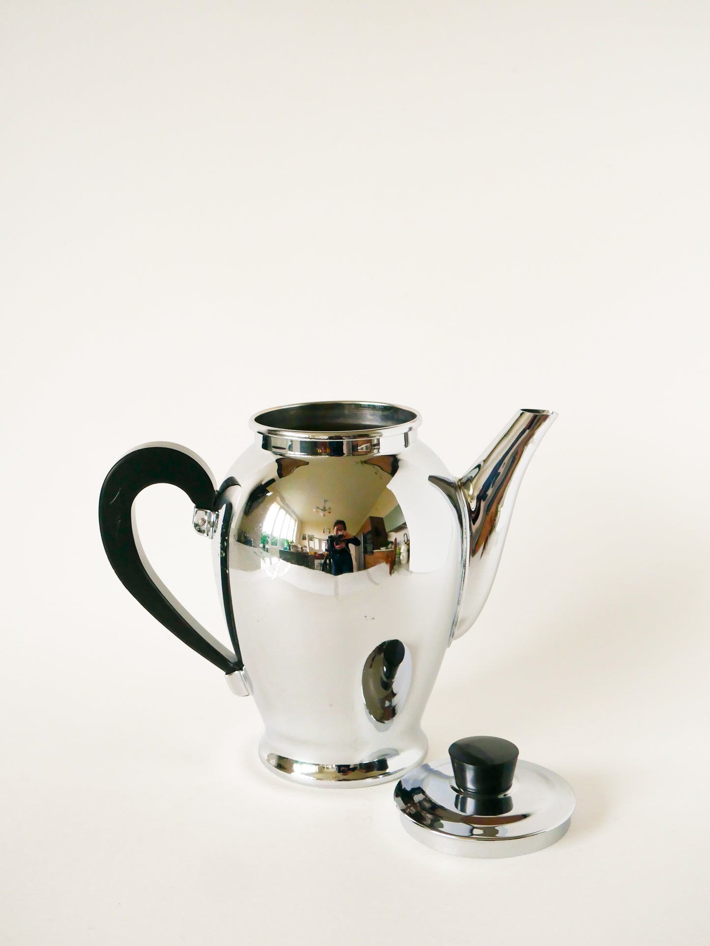 Cafetière en inox, Made in France, Design, 1970