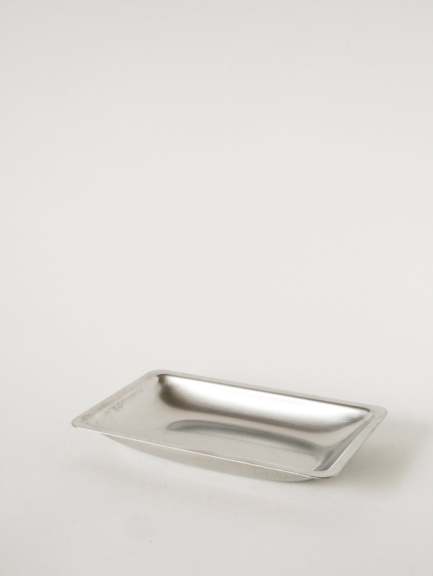 Petit plateau en inox, Made in Denmark, Design, 1970