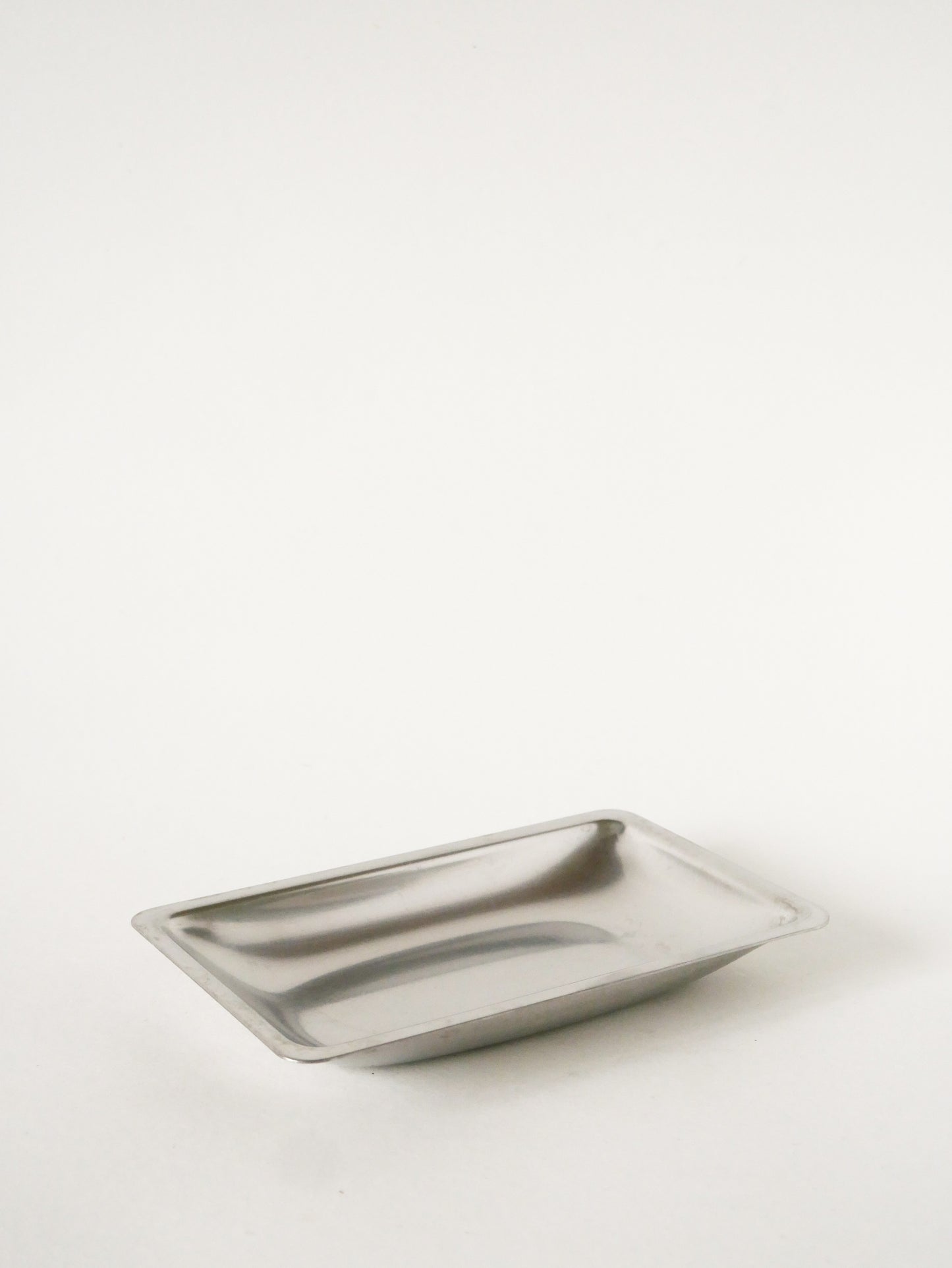 Petit plateau en inox, Made in Denmark, Design, 1970