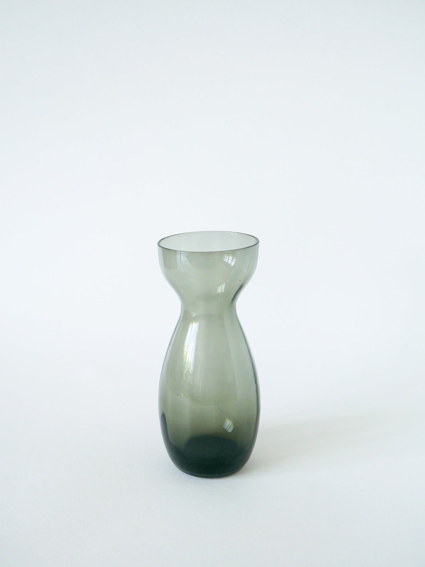 Vase en verre fumé, Design, 1970