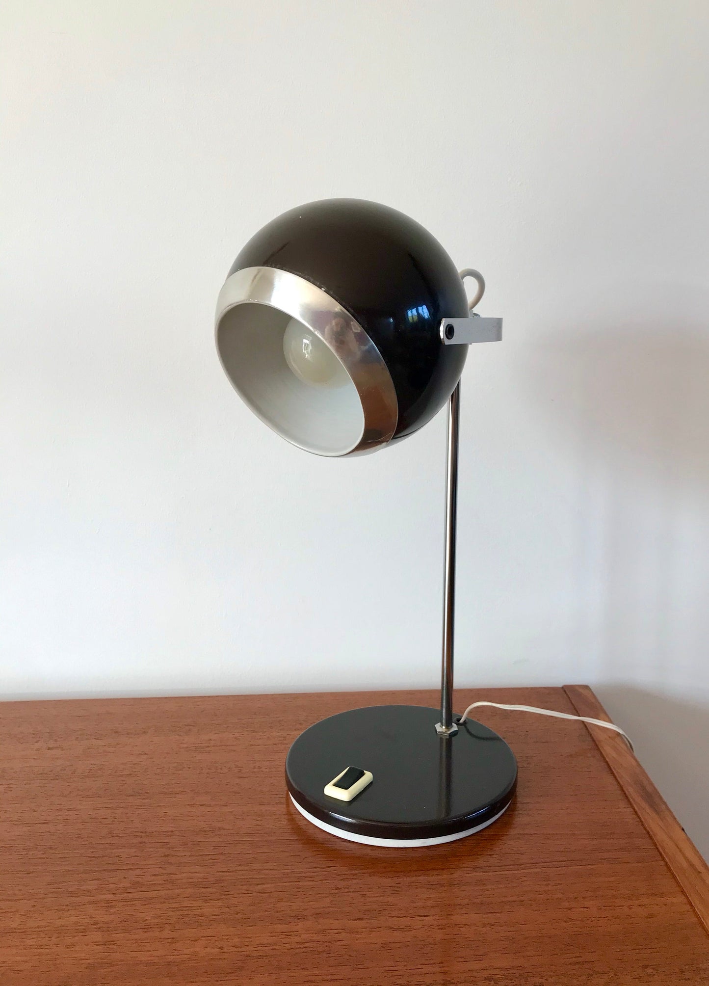 Lampe Eye Ball Space Age seventies années 70