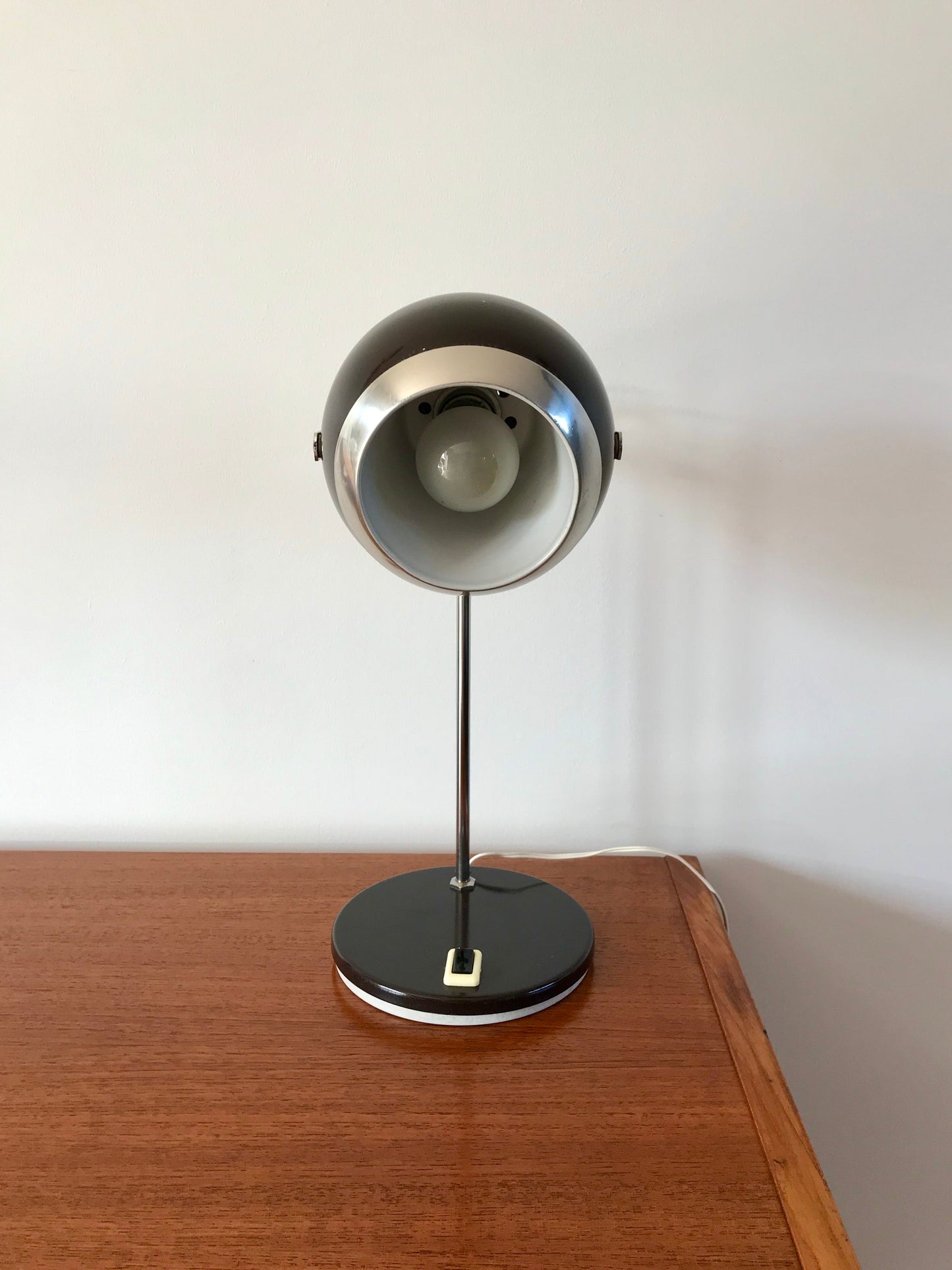 Lampe Eye Ball Space Age seventies années 70