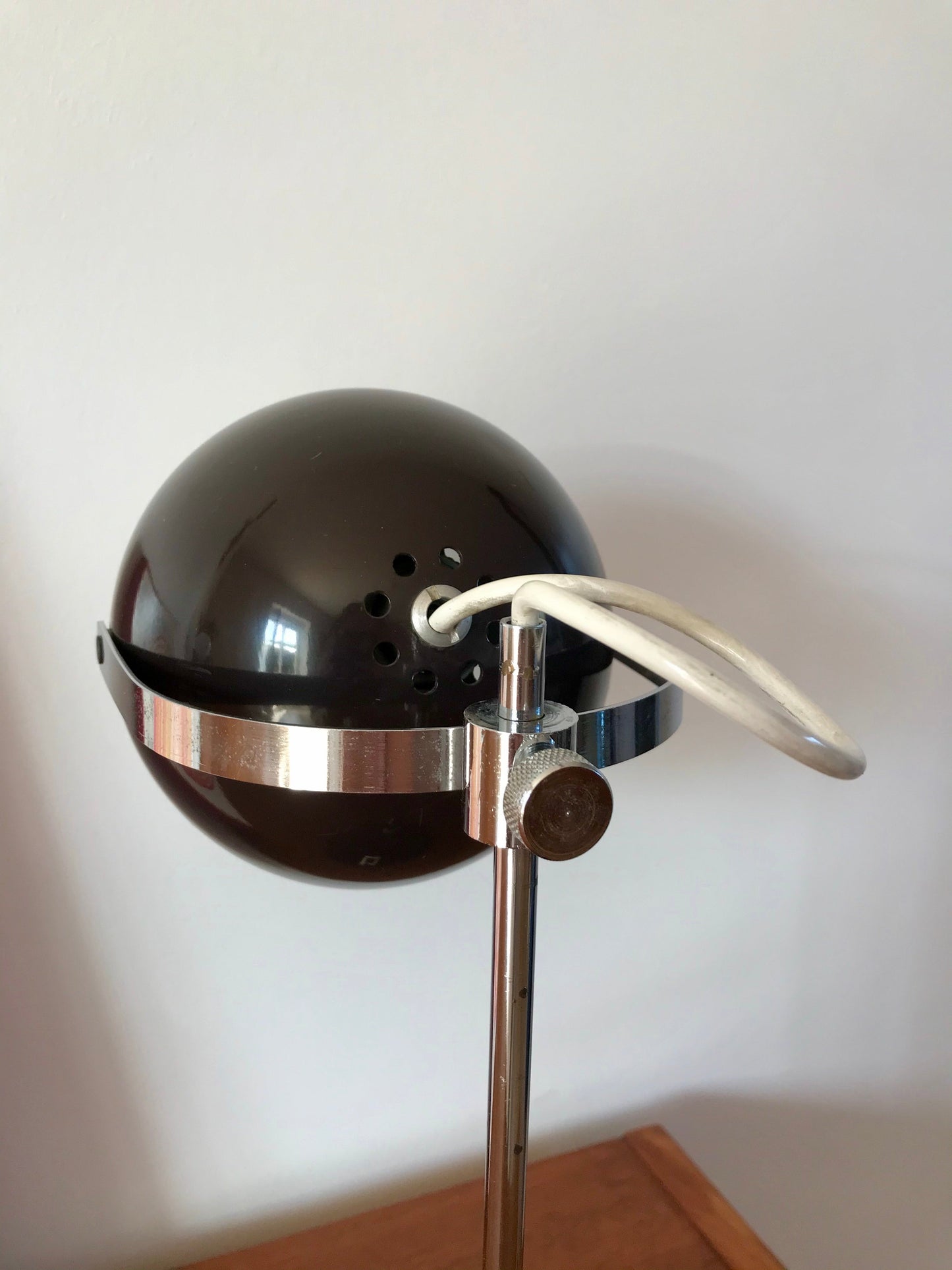 Lampe Eye Ball Space Age seventies années 70